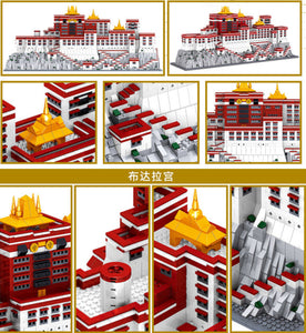 Potala Palace Tibet Educational toys small particles Building Block Gifts Building Models