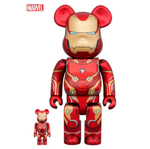 Bearbrick 400% 100% Ironman mark 50