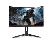 Load image into Gallery viewer, AOC Gaming Monitor C27G1 27 inch 44HZ 2K FreeSync Low Blue Mode Flicker Free Ultra Narrow Border Monitor
