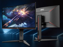 Load image into Gallery viewer, AOC Gaming Monitor C27G1 27 inch 44HZ 2K FreeSync Low Blue Mode Flicker Free Ultra Narrow Border Monitor
